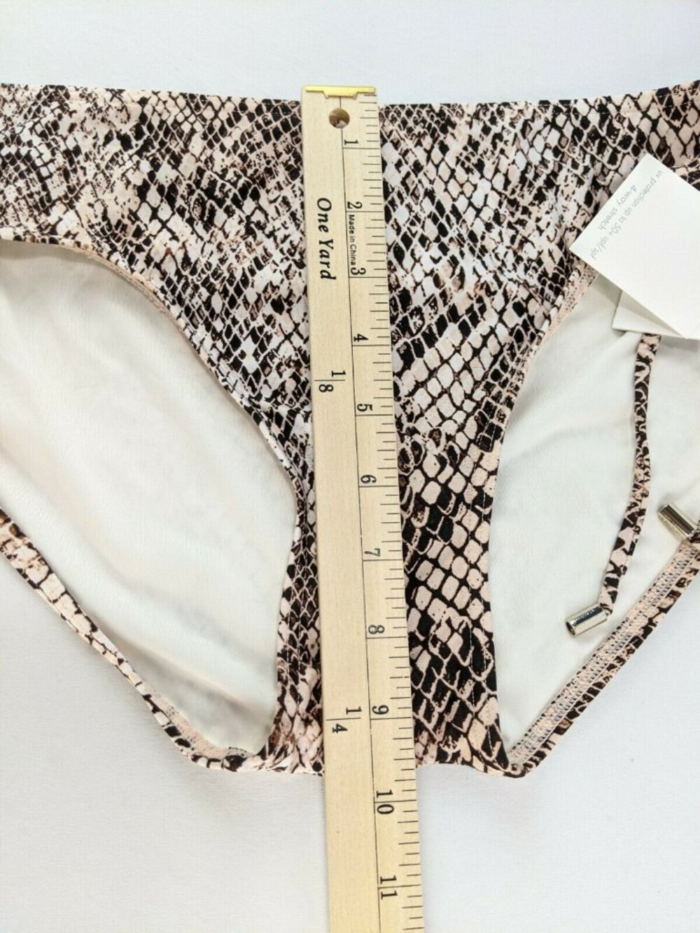 Calvin Klein Women’s Sz M Tankini Swimsuit Chameleon Crossover Animal print Nwt - Picture 9 of 11